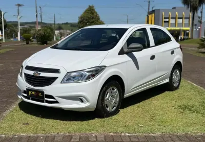 Chevrolet onix 1.0 mt ls - branca - 2015/2016