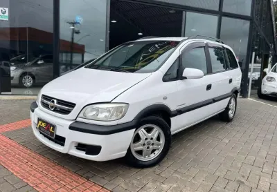 Chevrolet zafira expression - branca - 2010/2010