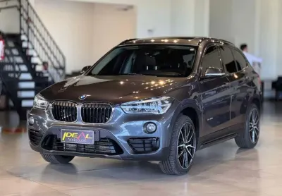 Bmw x1 xdrive 25i 2.0  - cinza - 2017/2018