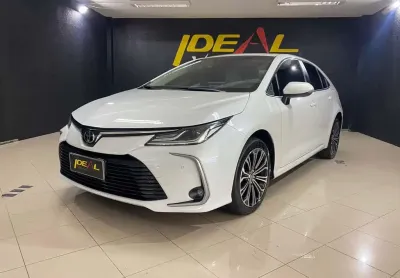 Toyota corolla corolla /a.premiu. 2.0 flex 16v aut  - branca - 2021/2022