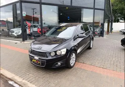 Chevrolet sonic hb ltz - preta - 2013/2013
