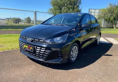 Hyundai hb20s hb20 s 1.0 flex 12v mec.  - preta - 2022/2023