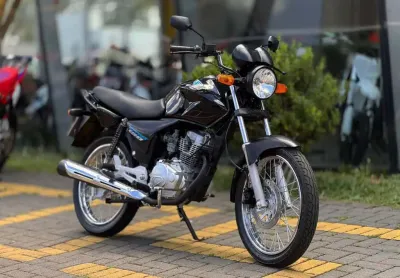 Honda cg-150 titan-esd - preta - 2005/2005