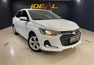 Chevrolet onix onixplus prem. 1.0 12v tb flex aut  - branca - 2019/2020