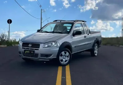 Fiat strada working 1.4 fire flex 8v ce  - prata - 2012/2013