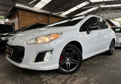 Peugeot 308 allure 2.0 - branca - 2013/2014