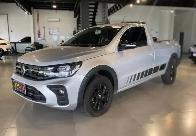 Volkswagen saveiro trendline - prata - 2025/2025