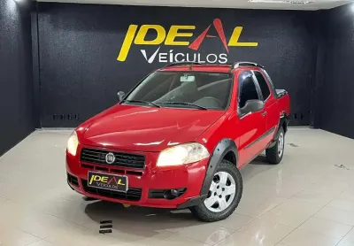 Fiat strada working 1.4 mpi fire flex 8v cd  - vermelha - 2011/2012
