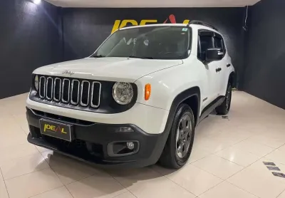 Jeep renegade jeep renegade sport 1.8 4x2 flex 16v aut.  - branca - 2017/2017