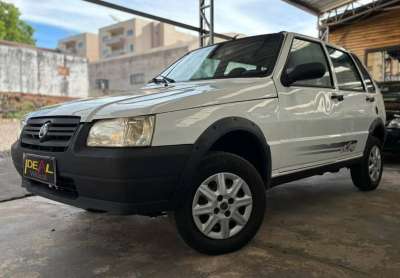 Fiat uno mille 1.0 - branca - 2009/2010