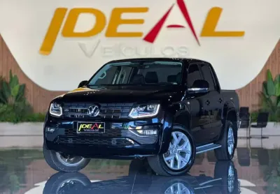 Volkswagen amarok highline v6 - preta - 2023/2024