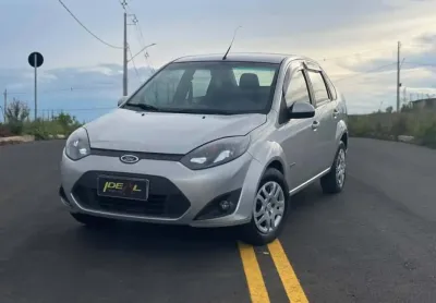 Ford fiesta 1.6 - prata - 2011/2012
