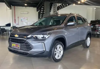 Chevrolet tracker lt - cinza - 2022/2023