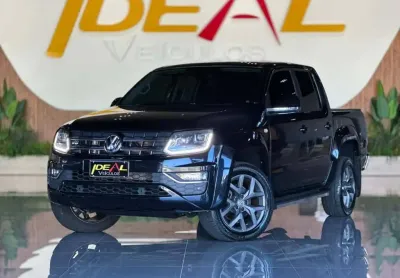 Volkswagen amarok highline 3.0 v6 - preta - 2018/2018