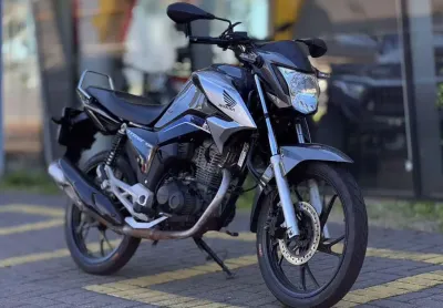 Honda cg-160 titan  - cinza - 2023/2024