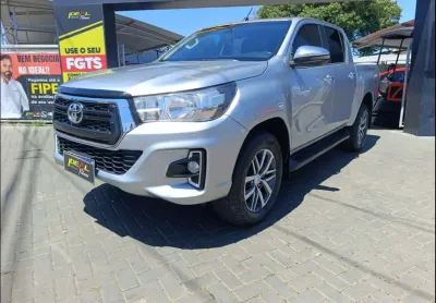 Toyota hilux srv - prata - 2019/2019