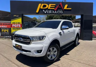 Ford ranger xlt - branca - 2021/2022
