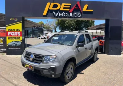 Renault oroch intense - cinza - 2022/2023