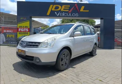 Nissan livina grand sl - prata - 2011/2012