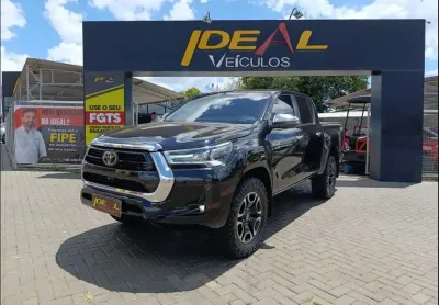 Toyota hilux srx - preta - 2022/2022