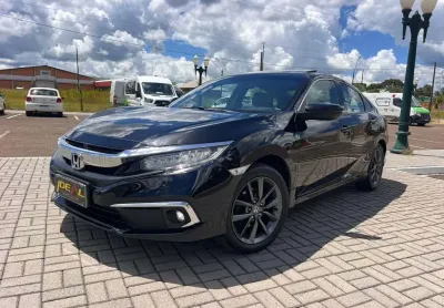 Honda Civic TOURING CVT - Preta - 2019/2020