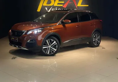 Peugeot 3008 Griffe 1.6 Turbo 16V 5p Aut.  - Marrom - 2018/2019