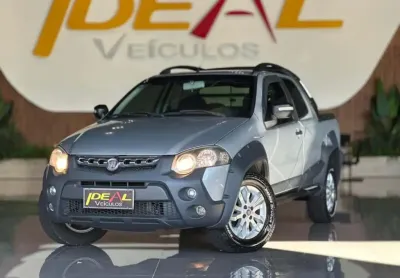 Fiat Strada ADVENTURE  1.8 - Prata - 2012/2013