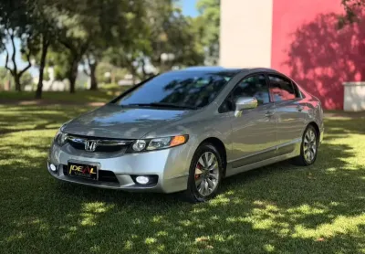 Honda Civic LXL FLEX - Prata - 2011/2011