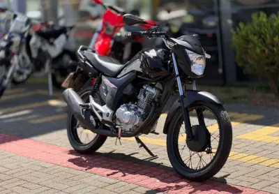 Honda CG-160 START  - Preta - 2022/2022