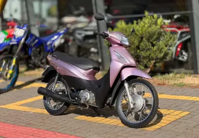 Honda Biz 125 KS - Rosa - 2009/2010