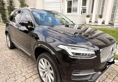 Volvo xc90 inscription 2016 luxo, segurança e 7 lugares - valor à vista ou 35mil + assumir financiam