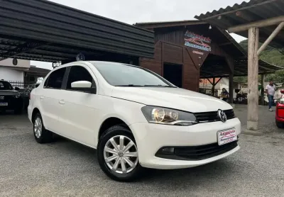 Volkswagen voyage 1.6/1.6 city  mi total flex 8v 4p  - branca - 2013/2014