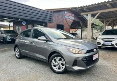 Hyundai hb20 comfort 1.0 flex 12v mec.  - cinza - 2023/2024