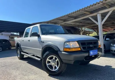 Ford ranger xls 2.8/2.8 storm  4x4 cd tb dies  - prata - 2004/2004