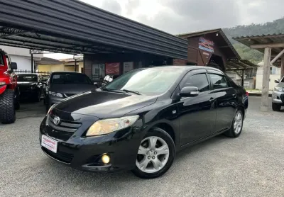Toyota corolla xei 1.8/1.8 flex 16v aut.  - preta - 2009/2010
