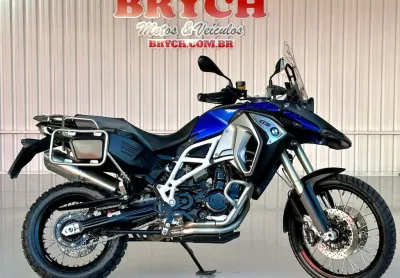 Bmw f 800 gs  adventure abs - azul - 2018/2018