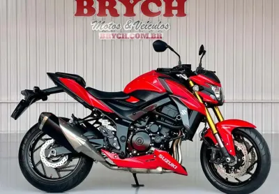 Suzuki gsx-s 750  abs - vermelha - 2018/2019