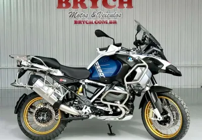Bmw r 1250 gs adventure premium trophy abs - azul - 2024/2024