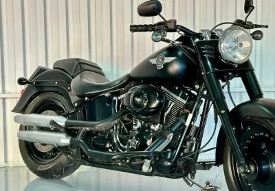 Harley Davidson Fat Boy SPECIAL FLSTFB ABS - Preta - 2011/2011