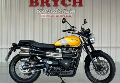 Triumph scrambler 900 abs - amarela - 2023/2024