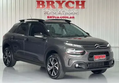 Citroën c4 cactus shine pack 1.6 turbo flex aut.  - cinza - 2023/2023