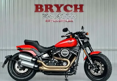Harley davidson fat bob fxfb abs - laranja - 2020/2020