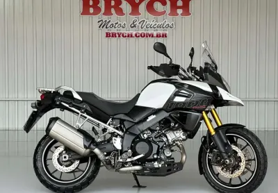 Suzuki dl 1000 vstrom abs - branca - 2014/2015