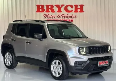 Jeep Renegade Sport T270 1.3 TB 4x2 Flex Aut. - Prata - 2023/2024