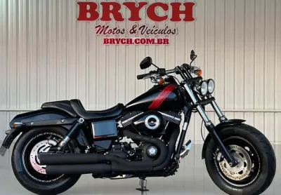 Harley davidson fat bob fxdf abs - preta - 2013/2014