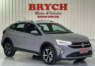 Volkswagen nivus highline 1.0 200 tsi flex aut.  - cinza - 2023/2024