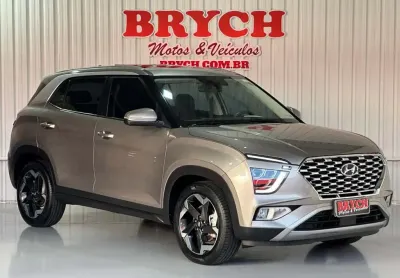 Hyundai creta ultimate 2.0 16v flex aut.  - prata - 2023/2024