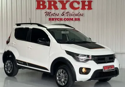 Fiat mobi trekking 1.0 flex 5p.  - branca - 2024/2025