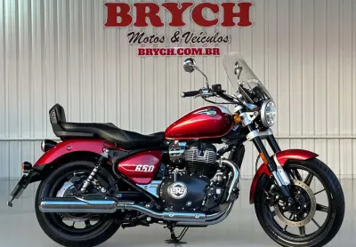 Royal enfield meteor  super 650 celestial abs - vermelha - 2024/2025