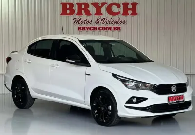 Fiat cronos hgt 1.8 16v flex aut.  - branca - 2019/2020